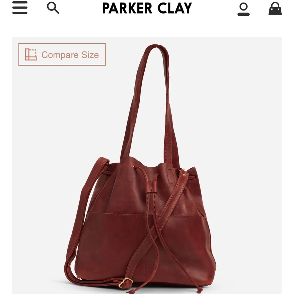 Parker Clay Emma Bucket Bag
